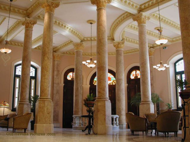 Lobby Raquel Hotel, Old Havana, Cuba - Habaguanex