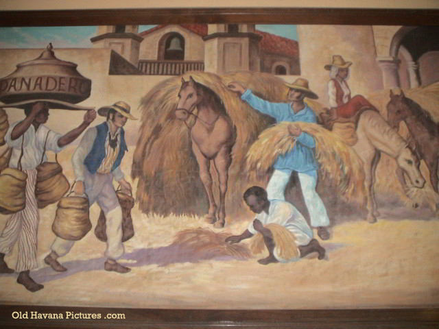 Mural en la Calle del Obispo, Habana Vieja, Cuba