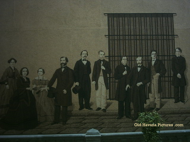 Mural Habana Colonial, personalidades, Habana Vieja, Cuba